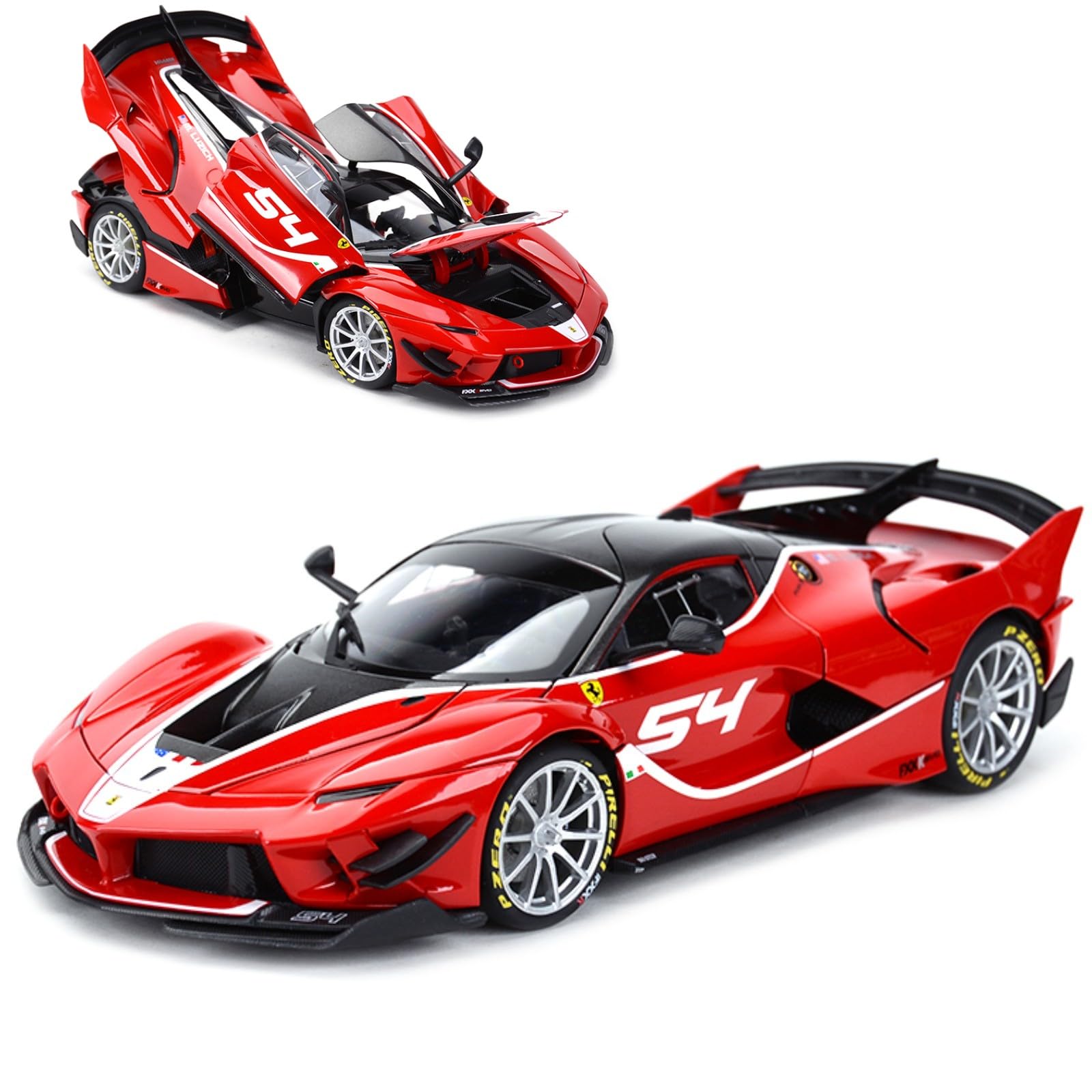 Amazon | HTLNUZD Bburago 1/18 合金レーシングカー フェラーリ FXX K